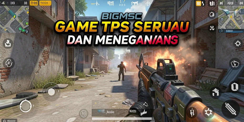 Tampilan gameplay BIGMSG yang seru dan mendebarkan.