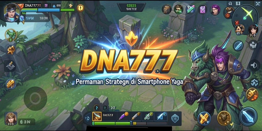 Tampilan gameplay menarik dan strategis dari DNA777.
