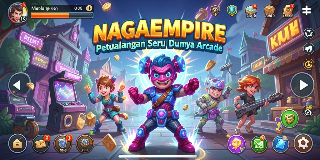 Gameplay seru di NAGAEMPIRE dengan aksi penuh tantangan.
