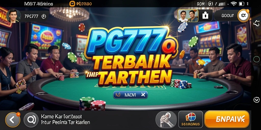 Tampilan gameplay PG777 yang seru dan mengasyikkan di dunia kasino.