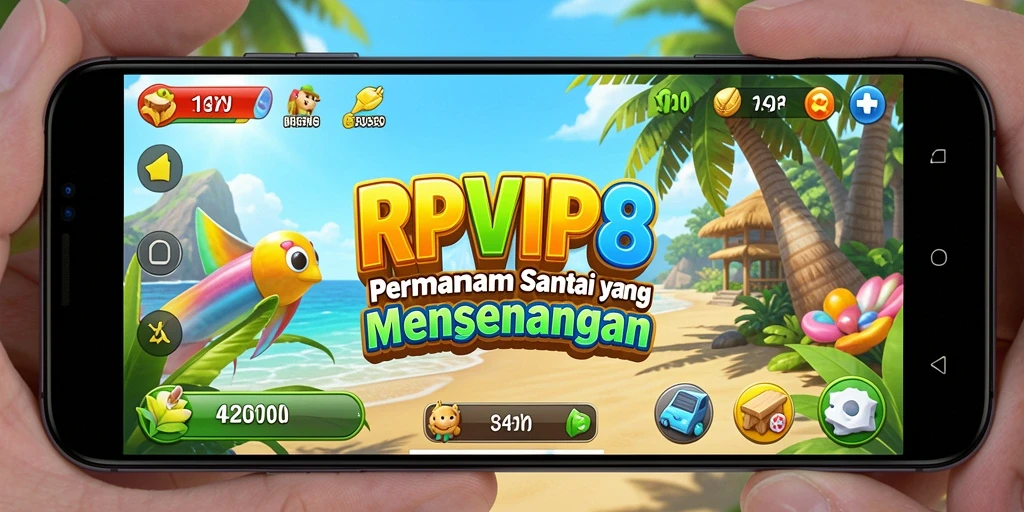 Screenshot RPVIP8 menampilkan gameplay yang menyenangkan dan santai.