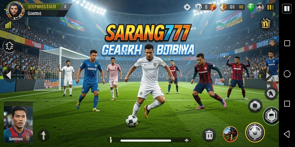 Tampilan gameplay <strong>SARANG777</strong> yang menarik dan menegangkan di lapangan.