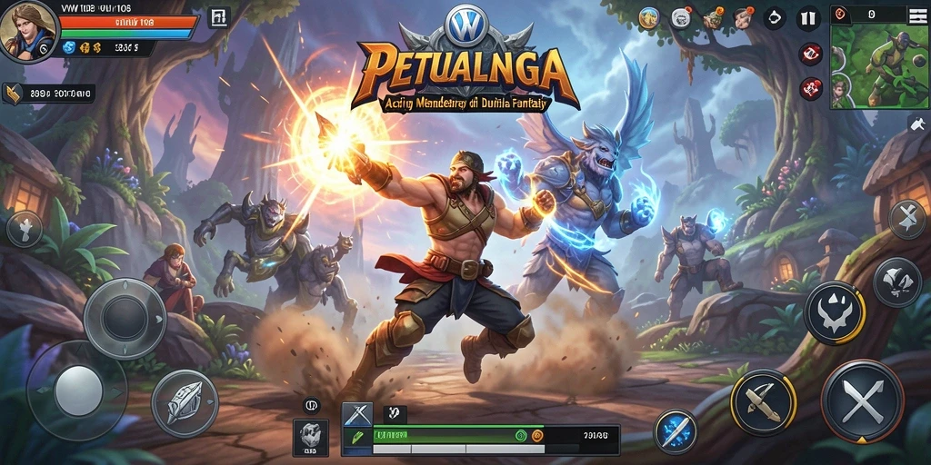 Tampilan gameplay seru VW108 dengan karakter dan lingkungan yang menakjubkan.